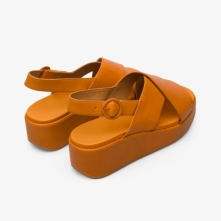 Camper Misia Sandaler Dame MørkeOrange CNUVVJ-456